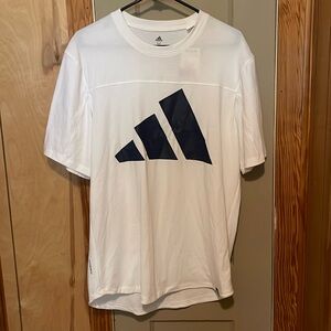 Adidas AM Performance Fit White T-Shirt